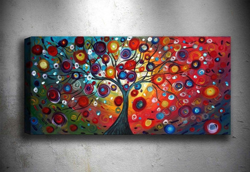 30x90 cm Dekoratif Kanvas Tablo