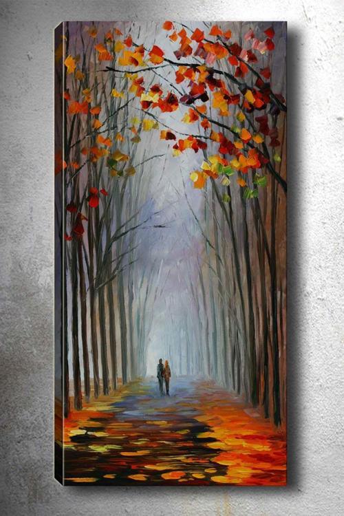 30x90 cm Dekoratif Kanvas Tablo