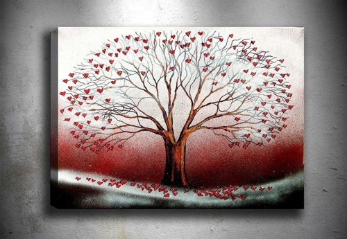 30x40 cm Dekoratif Kanvas Tablo
