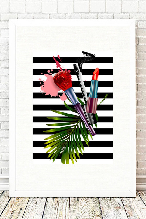 Beyaz Çerçeveli Tablo 25 cm x 30 cm