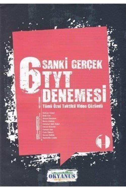 Sanki Gerçek 6 Tyt Denemesi - Okyanus Yayıncılık