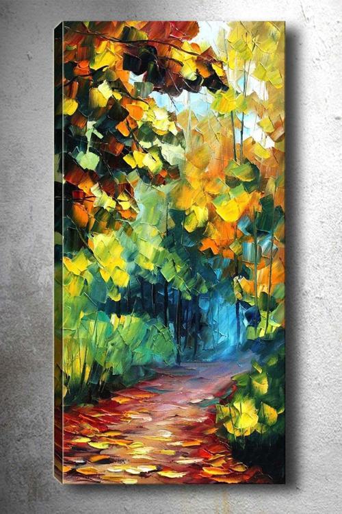 30x90 cm Manzara Kanvas Tablo