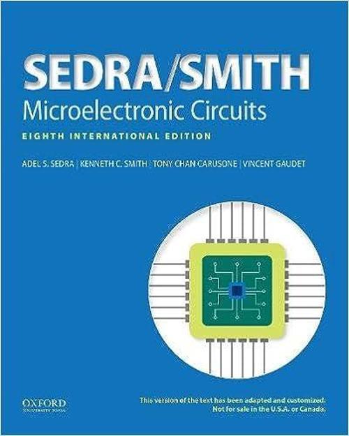Mıcroelectronıc Cırcuıts 8E - Oxford