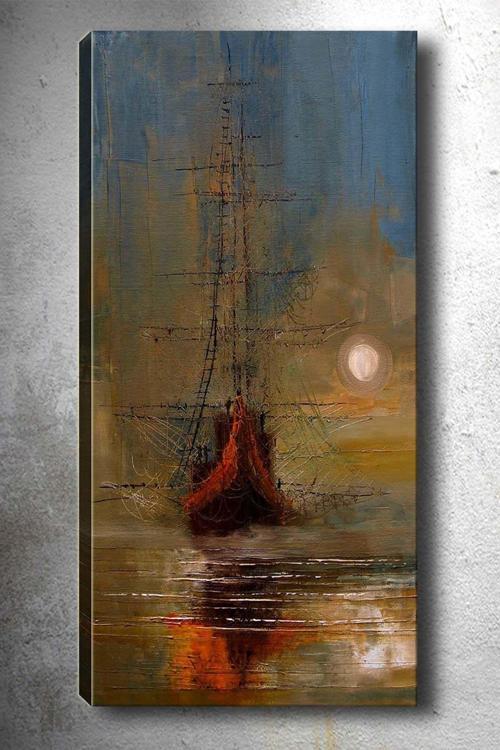 30x90 cm Dekoratif Kanvas Tablo