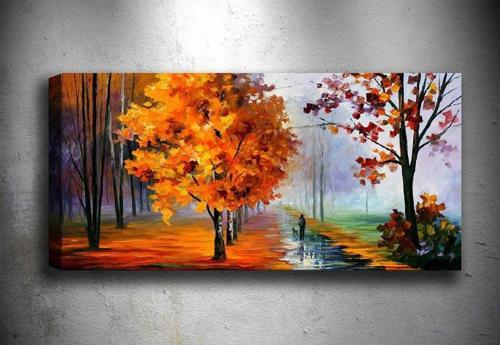 30x90 cm Dekoratif Kanvas Tablo