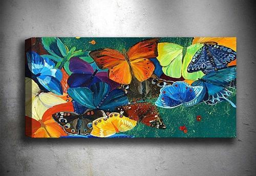 30x90 cm Dekoratif Kanvas Tablo