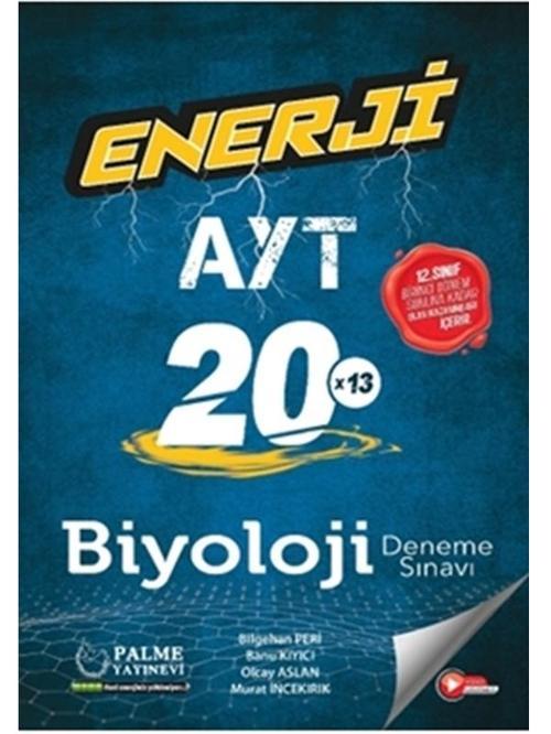 2023 Ayt Biyoloji Enerji 20X13 Deneme Sınavı - Palme Yayınları