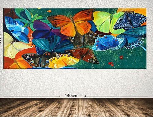 Dev Boyut Dekoratif Kanvas Tablo 60x140 cm