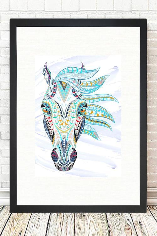 Siyah Çerçeveli Tablo 25 cm x 30 cm