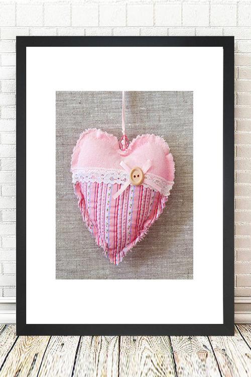 Siyah Çerçeveli Tablo 25 cm x 30 cm