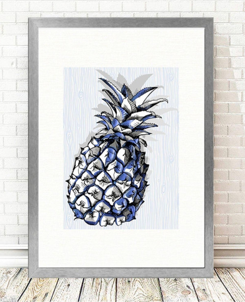 Gümüş Çerçeveli Tablo 25 cm x 30 cm