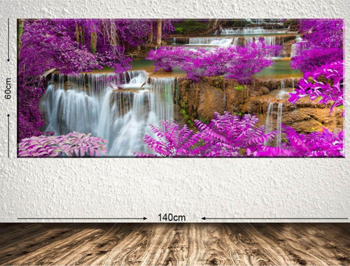 Dev Boyut Manzara Kanvas Tablo 60x140 cm
