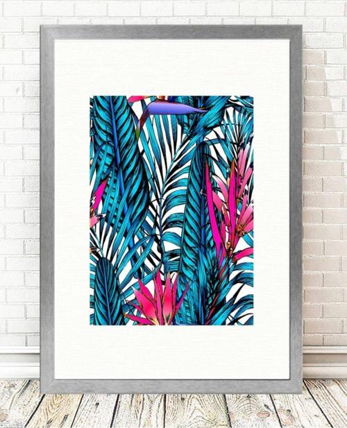 Gümüş Çerçeveli Tablo 25 cm x 30 cm