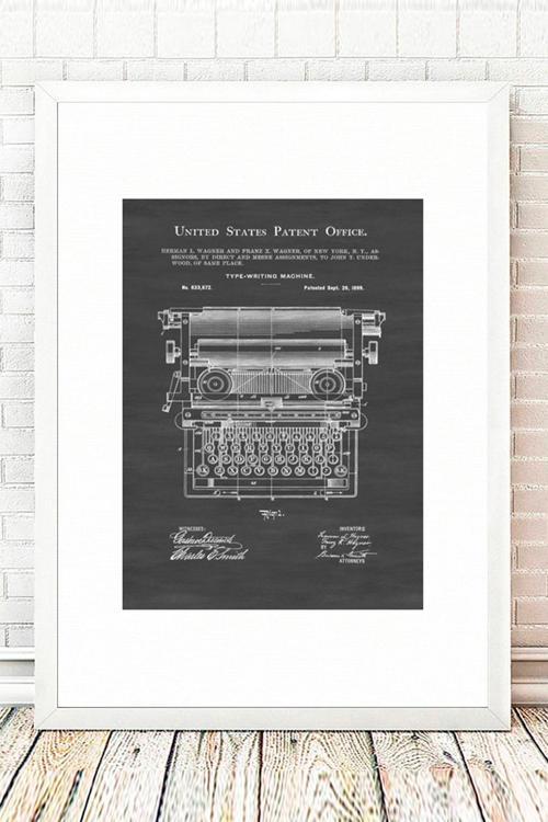 Beyaz Çerçeveli Tablo 25 cm x 30 cm