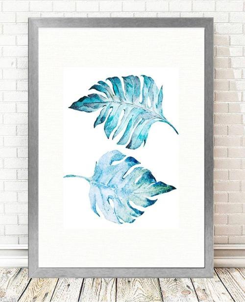 Gümüş Çerçeveli Tablo 25 cm x 30 cm