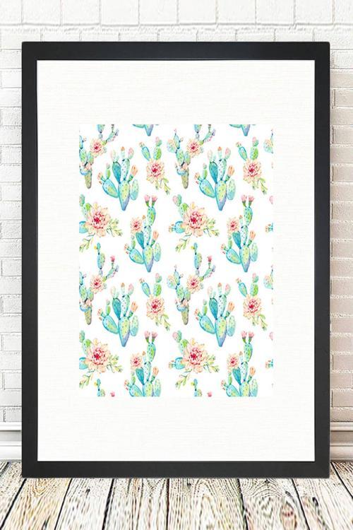 Siyah Çerçeveli Tablo 25 cm x 30 cm