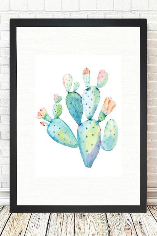 Siyah Çerçeveli Tablo 25 cm x 30 cm