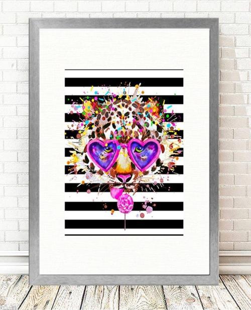 Gümüş Çerçeveli Tablo 25 cm x 30 cm