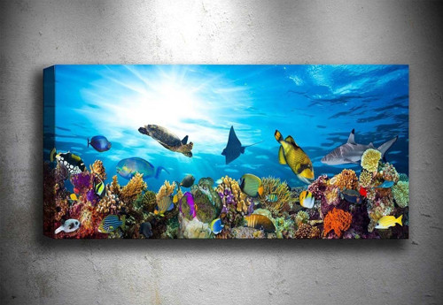 30x90 cm Dekoratif Kanvas Tablo