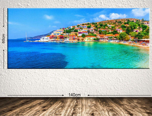 Dev Boyut Manzara Kanvas Tablo 60x140 cm