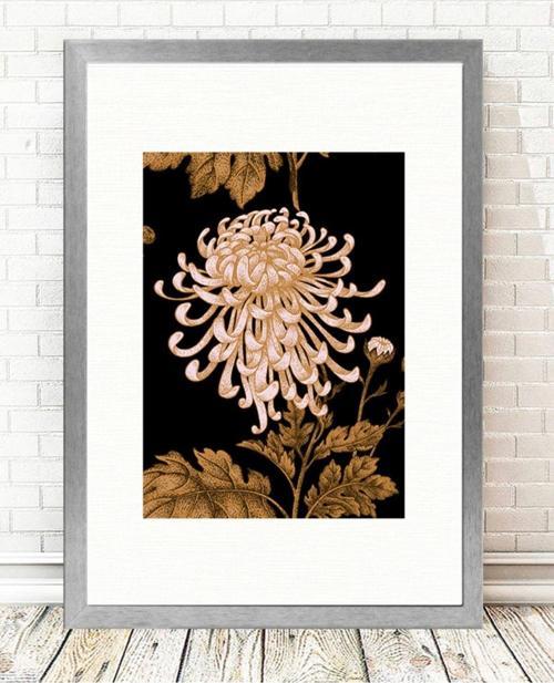 Gümüş Çerçeveli Tablo 25 cm x 30 cm