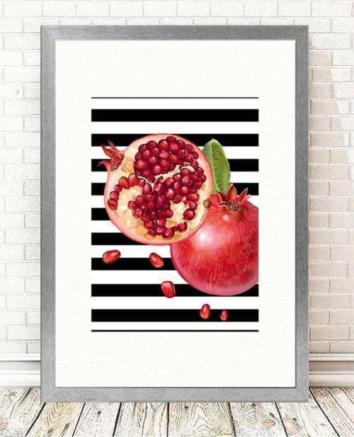 Gümüş Çerçeveli Tablo 25 cm x 30 cm