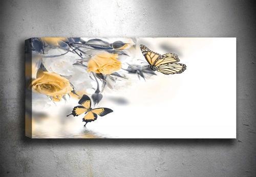 30x90 cm Dekoratif Kanvas Tablo