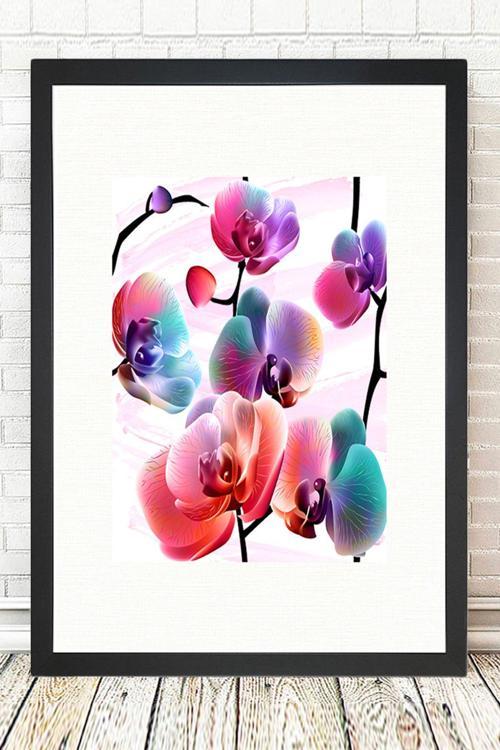 Siyah Çerçeveli Tablo 25 cm x 30 cm