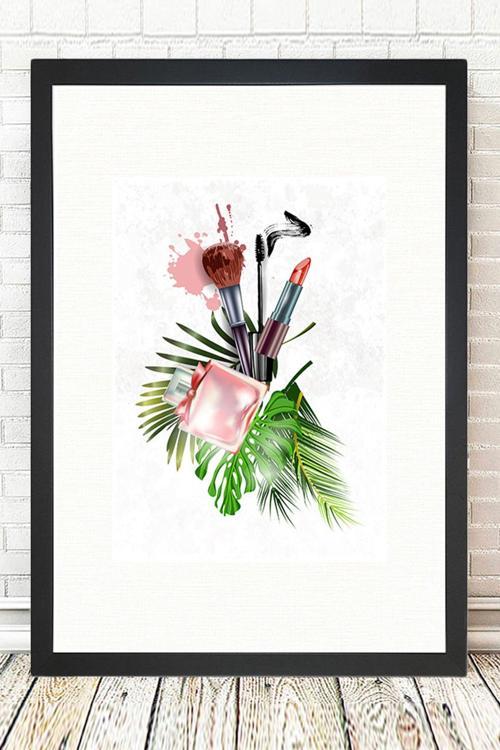 Siyah Çerçeveli Tablo 25 cm x 30 cm