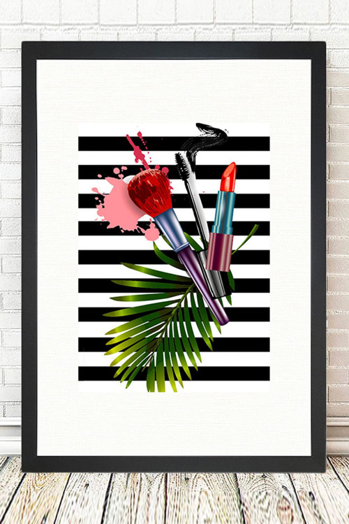Siyah Çerçeveli Tablo 25 cm x 30 cm
