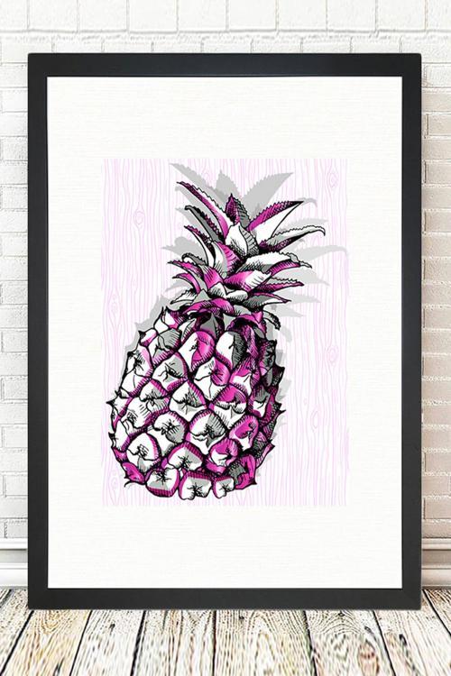 Siyah Çerçeveli Tablo 25 cm x 30 cm