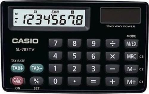 Sl-787Tv-Bk Cep Tipi 8 Hane Hesap Makinesi