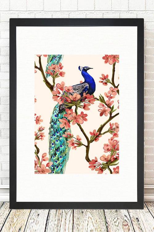 Siyah Çerçeveli Tablo 25 cm x 30 cm