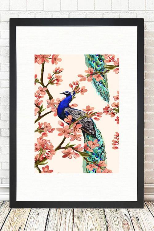 Siyah Çerçeveli Tablo 25 cm x 30 cm