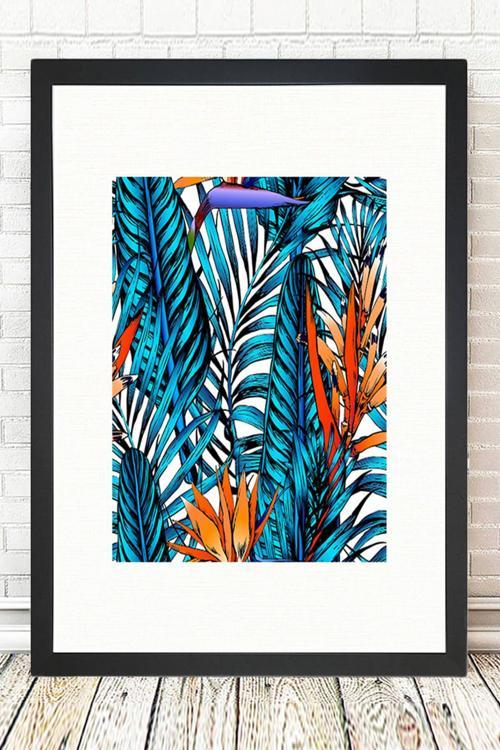 Siyah Çerçeveli Tablo 25 cm x 30 cm