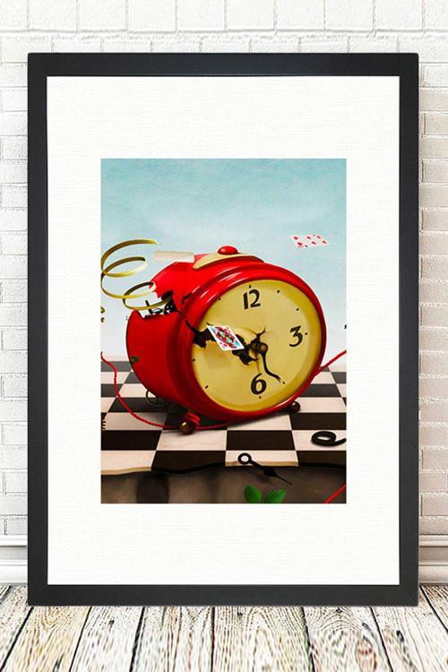 Siyah Çerçeveli Tablo 25 cm x 30 cm