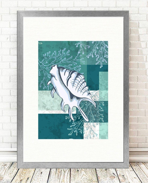 Gümüş Çerçeveli Tablo 25 cm x 30 cm