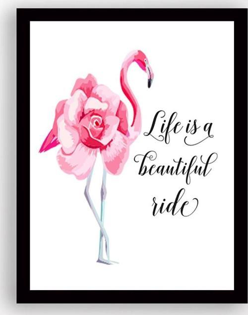 Siyah Çerçeveli Tablo 25 cm x 30 cm