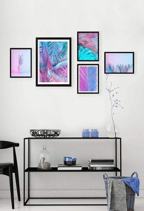 5 Parçalı Çerçeveli Tablo Set