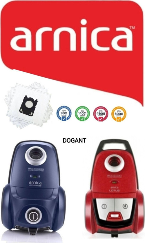 Arnica Toz Torbası 10 Adet Motor Filitreli