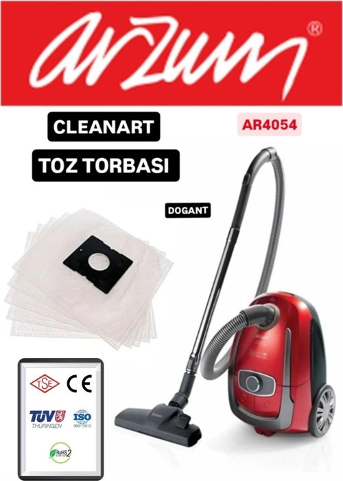 Arzum Toz Torbası 10 Adet Motor Filitreli