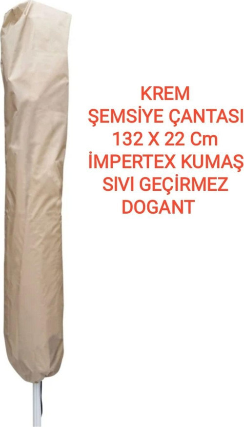 Bahçe Havuz Plaj Şemsiye Kılıfı 132 X 22 Cm Sıvı Geçirmez