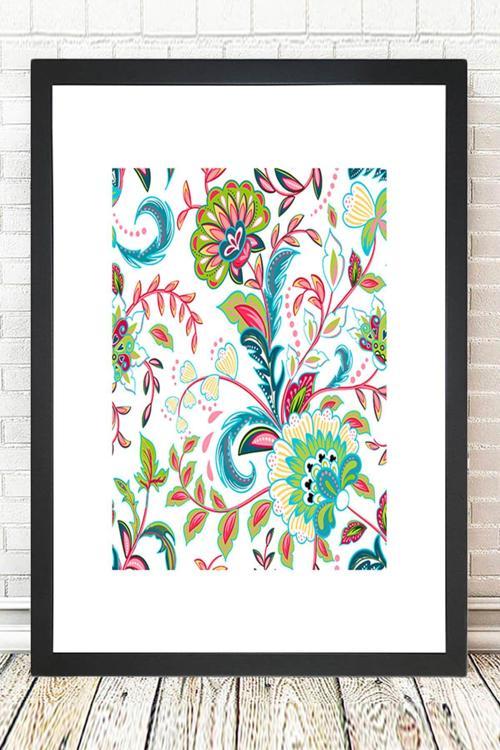 Siyah Çerçeveli Tablo 25 cm x 30 cm