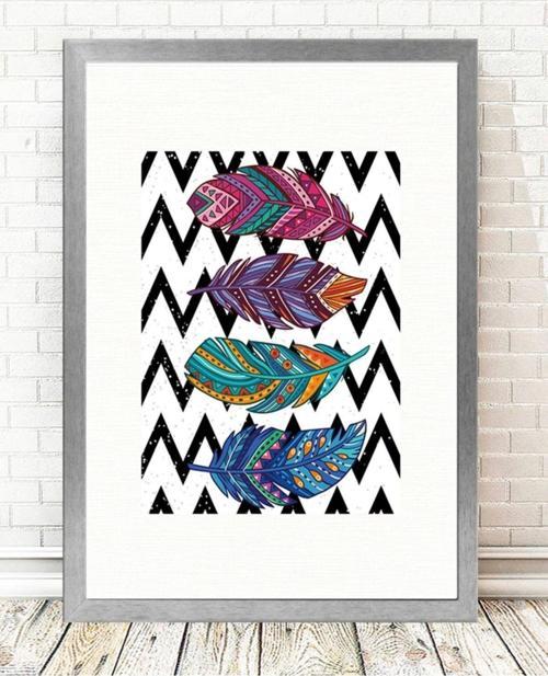 Gümüş Çerçeveli Tablo 25 cm x 30 cm