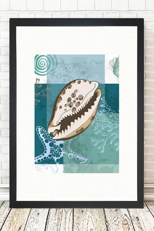 Siyah Çerçeveli Tablo 25 cm x 30 cm
