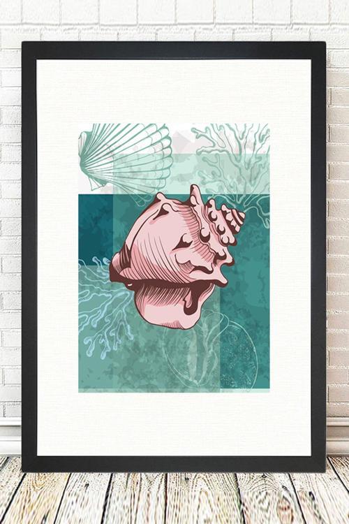 Siyah Çerçeveli Tablo 25 cm x 30 cm