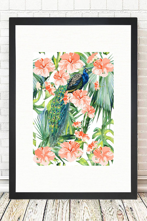 Siyah Çerçeveli Tablo 25 cm x 30 cm