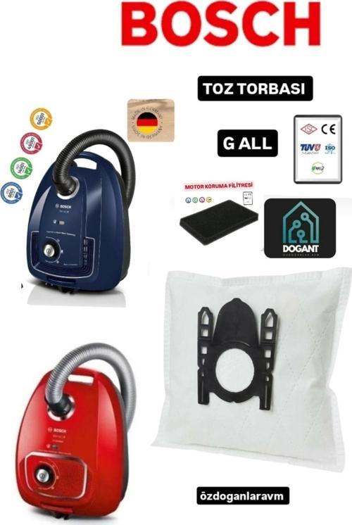 Bosch Serie 6 - Serie 4 Süpürgesi Toz Torbası 10 Adet