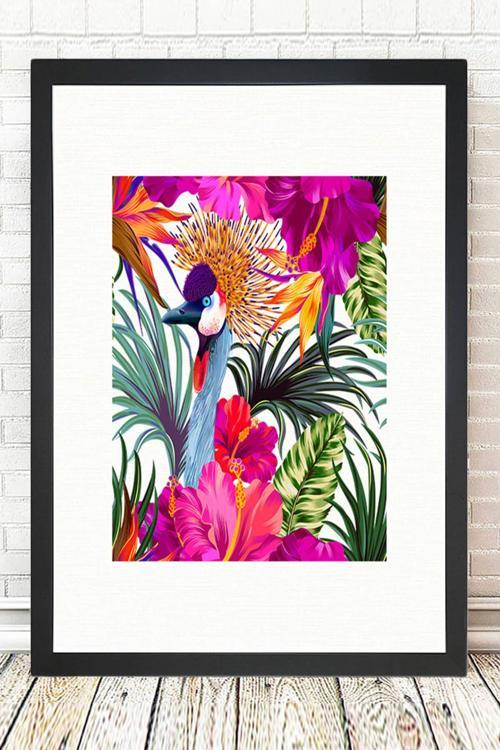 Siyah Çerçeveli Tablo 25 cm x 30 cm