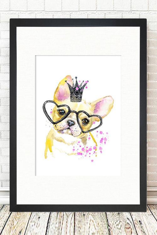Siyah Çerçeveli Tablo 25 cm x 30 cm